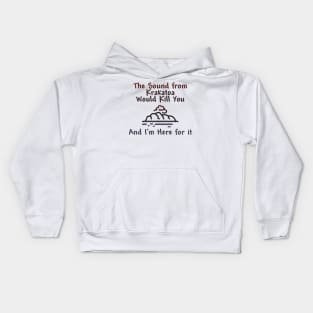 Sound of Krakatoa Kids Hoodie